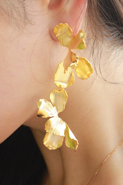 Fiore Petal Drop Earrings 