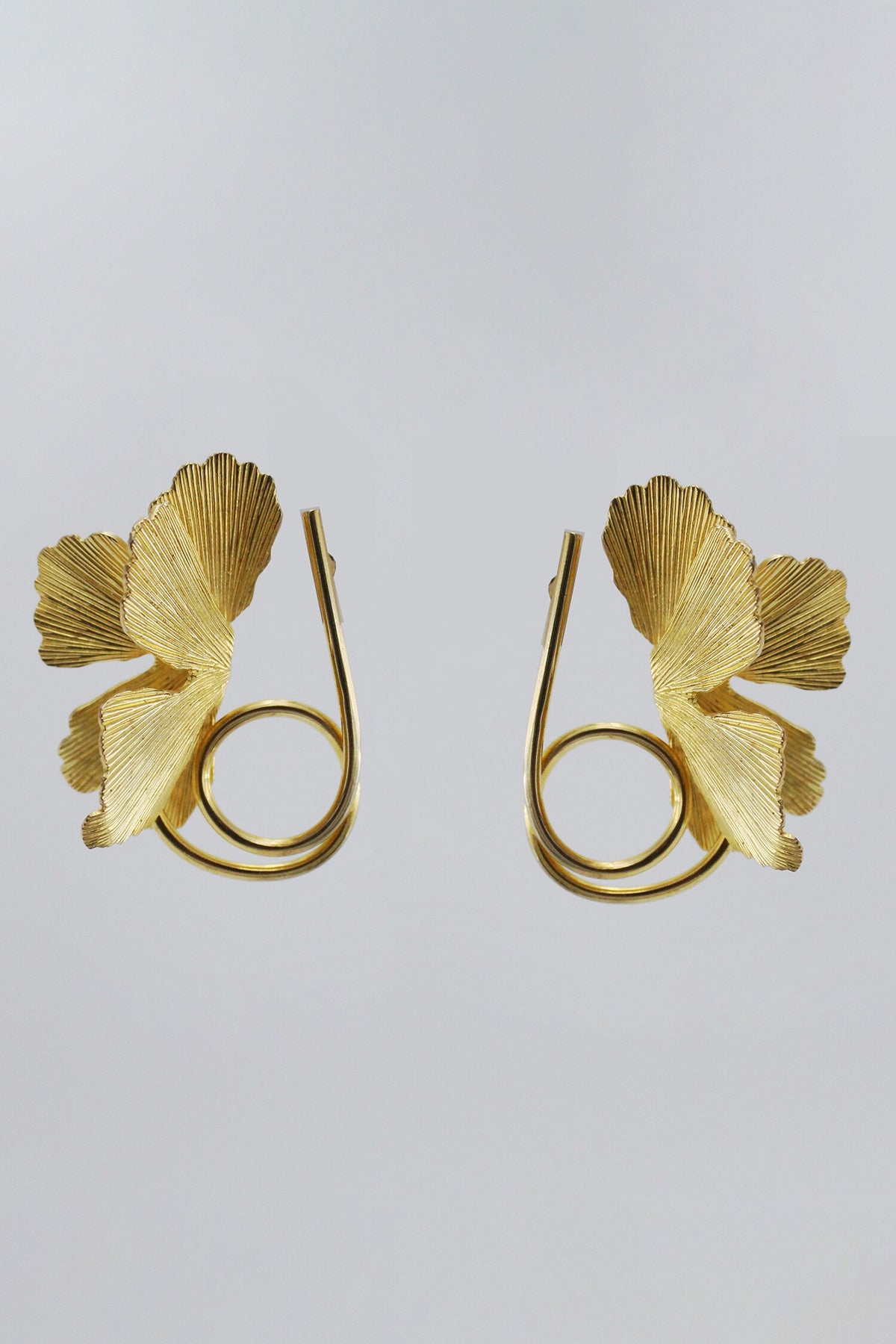 Butterfly Fiore Spiral Studs 