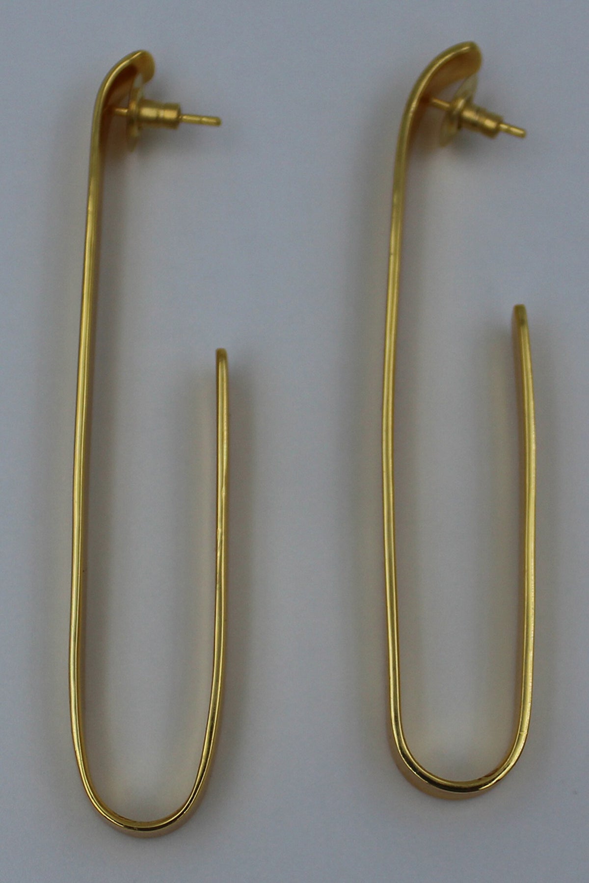 Rippling Ribbon Hoops 
