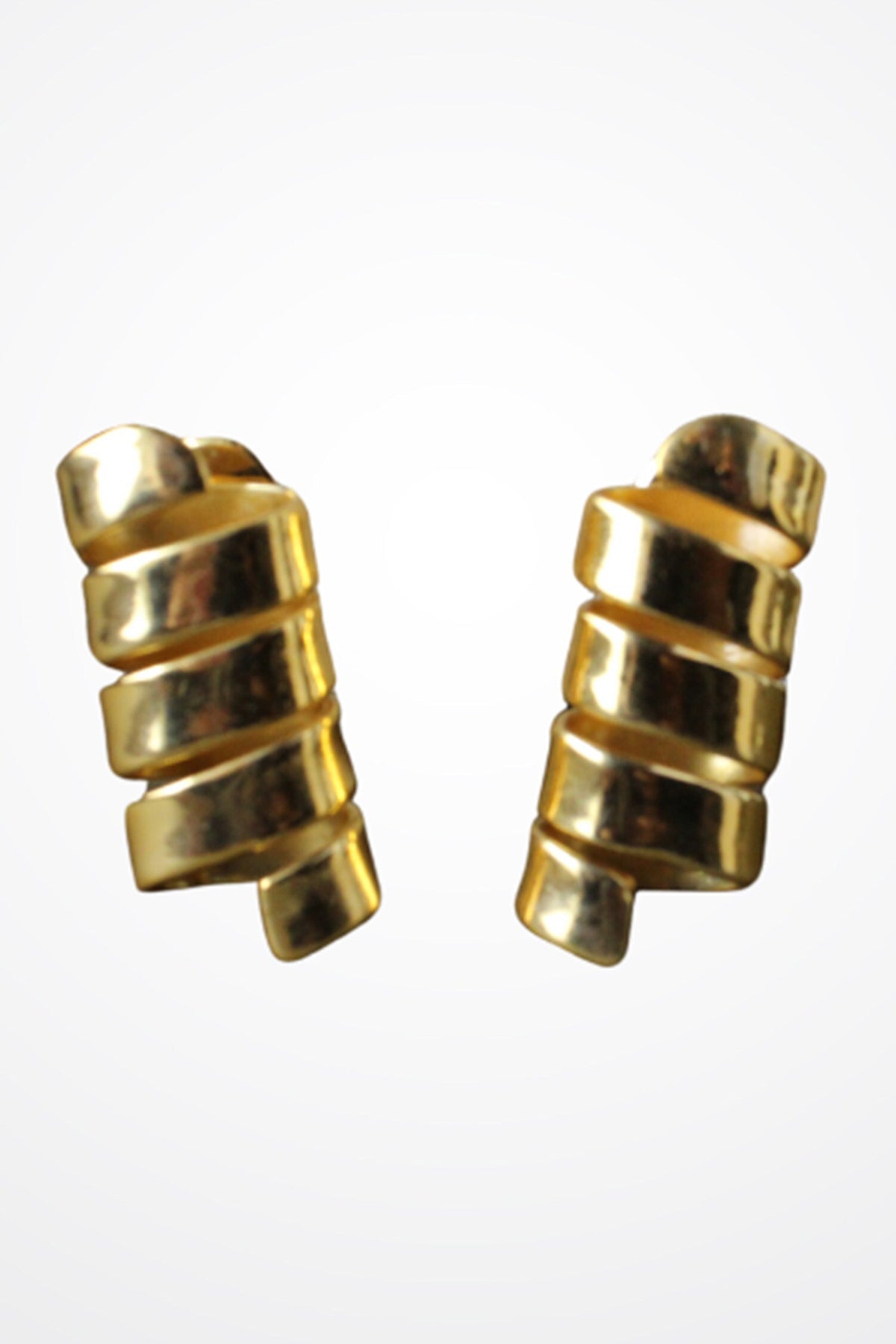 Twisted Ribbon Pattern Studs 