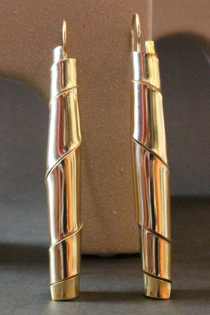 Ursa Sugarcane Pattern Earrings 