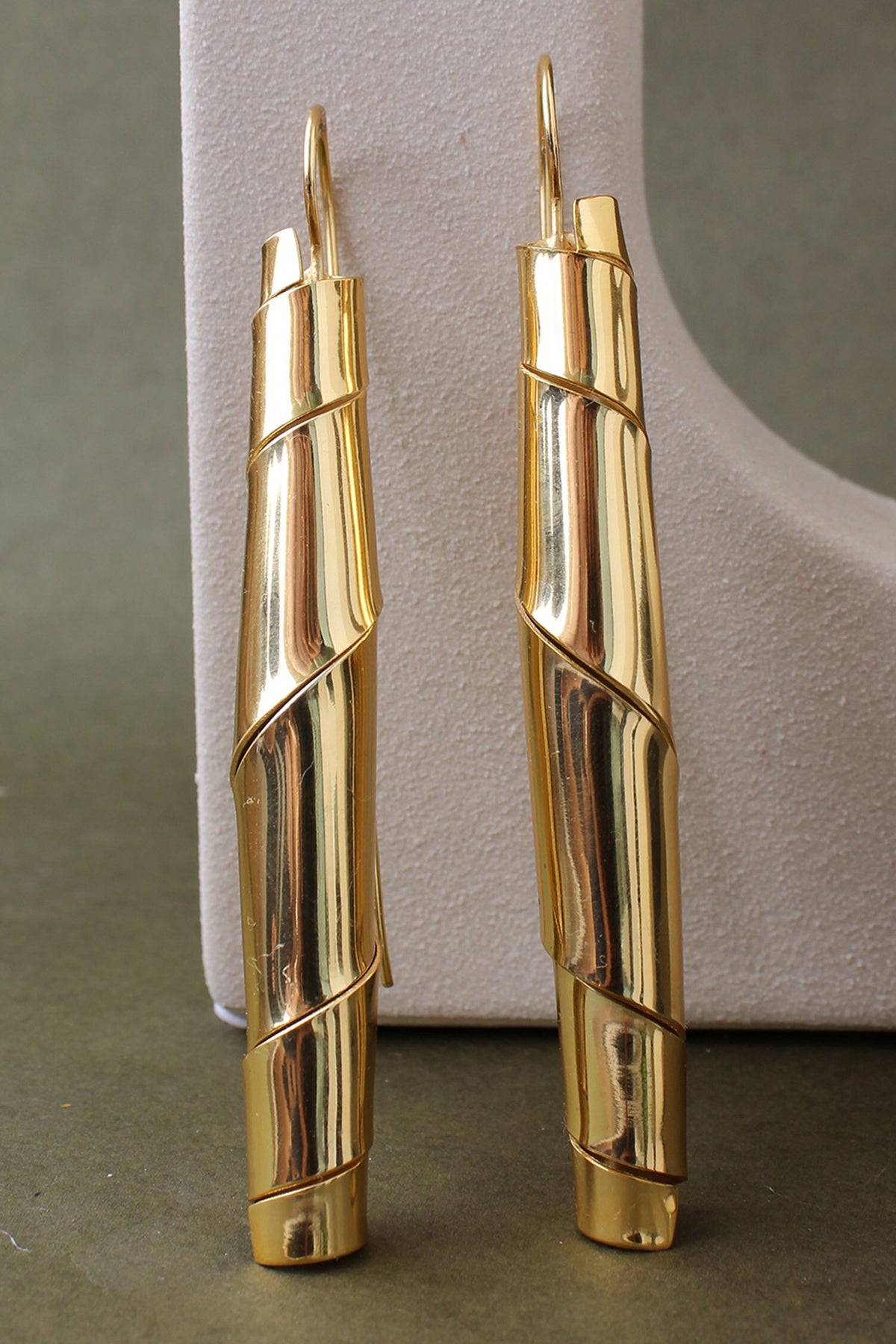 Ursa Sugarcane Pattern Earrings 
