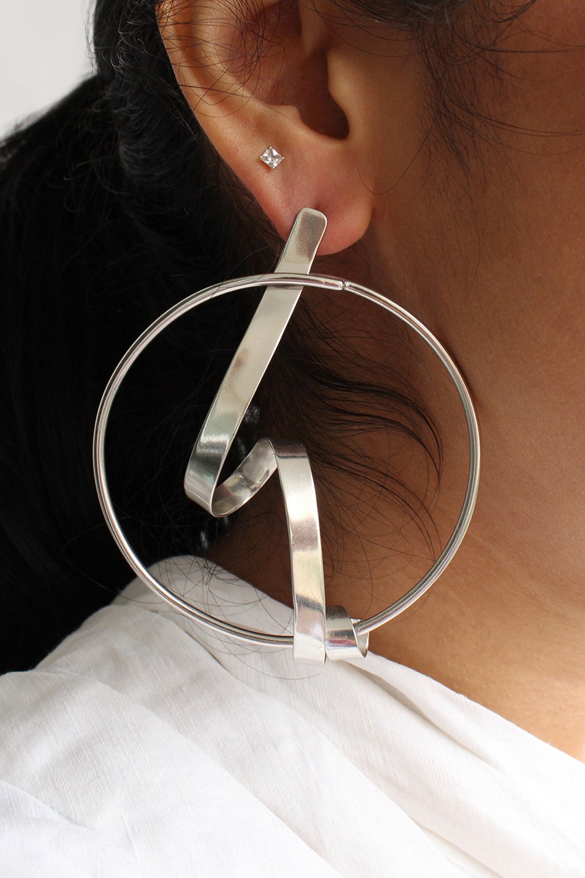 Sirius Rippling Pattern Hoops 