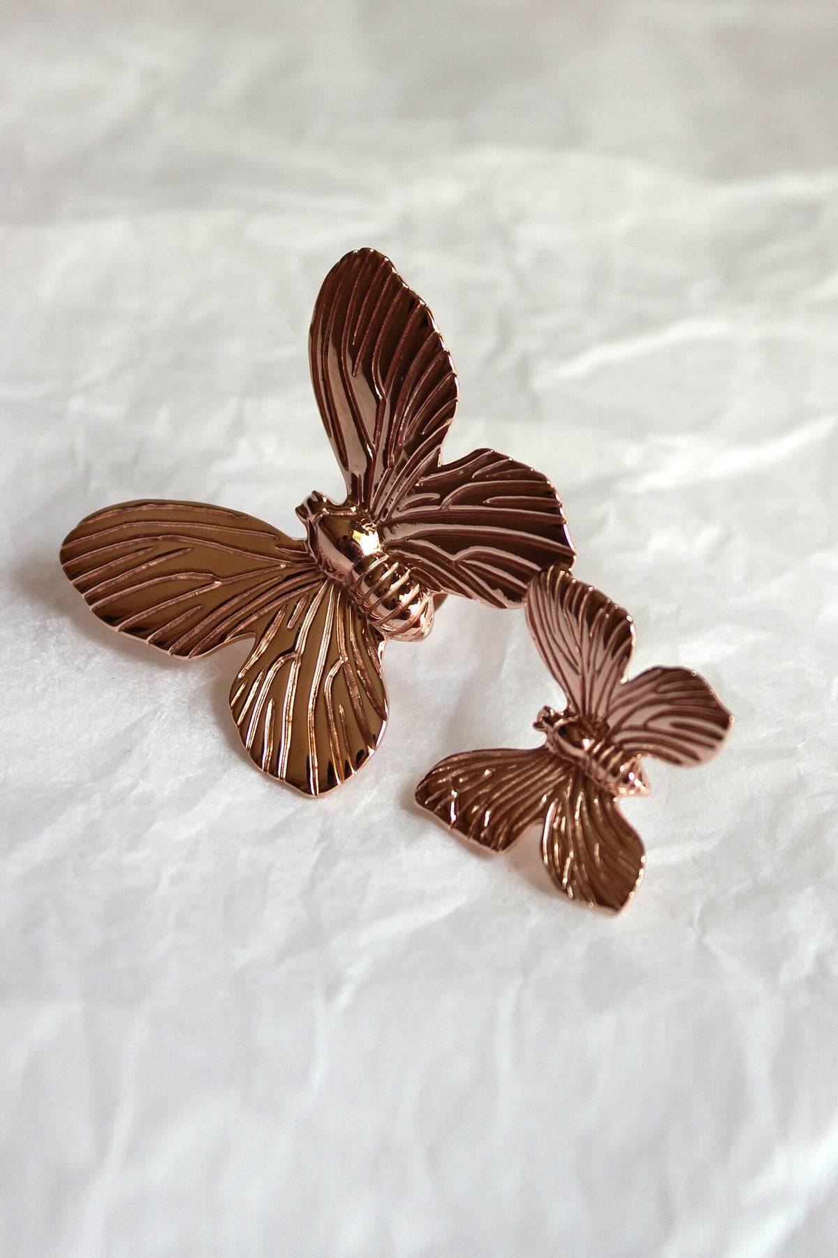 Butterfly Textured Earrings 