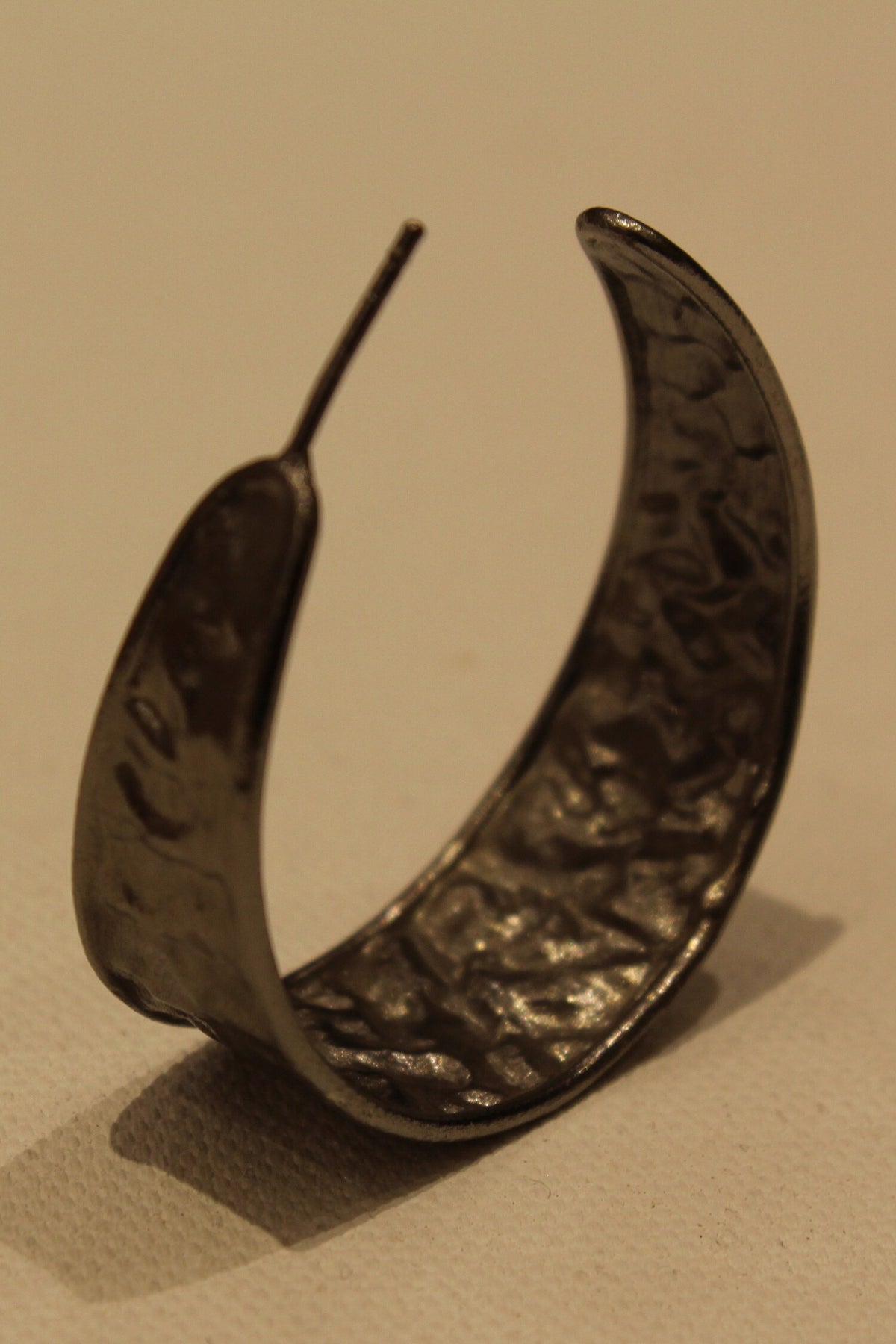 Bailey Hammered Textured Hoops 