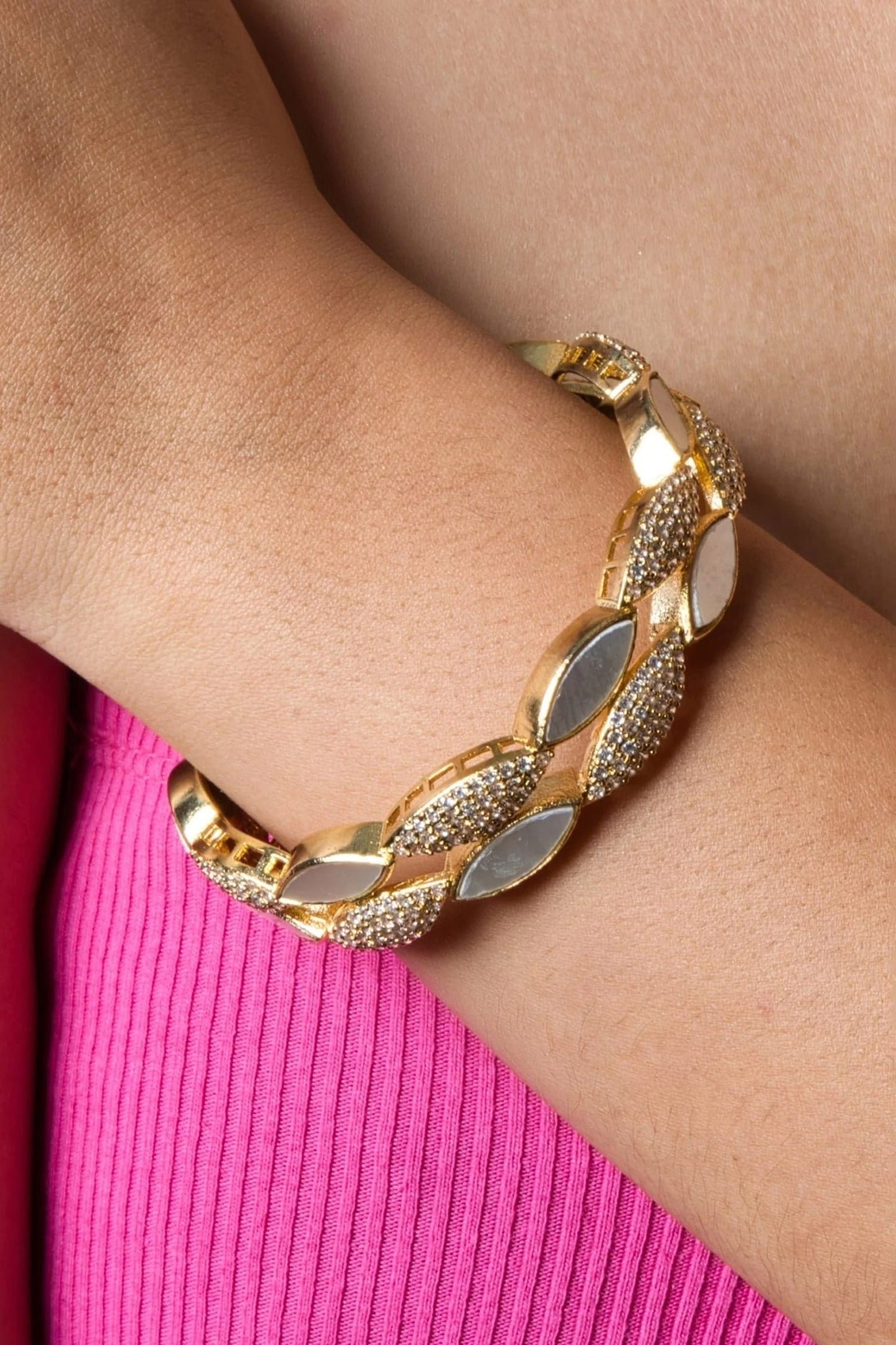 American Diamond Embellished Bangle 