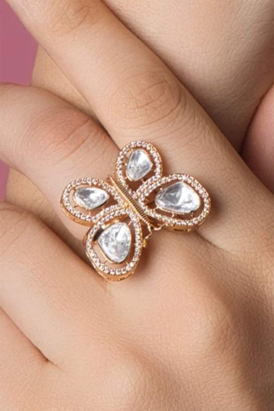 Butterfly Shaped Ring 