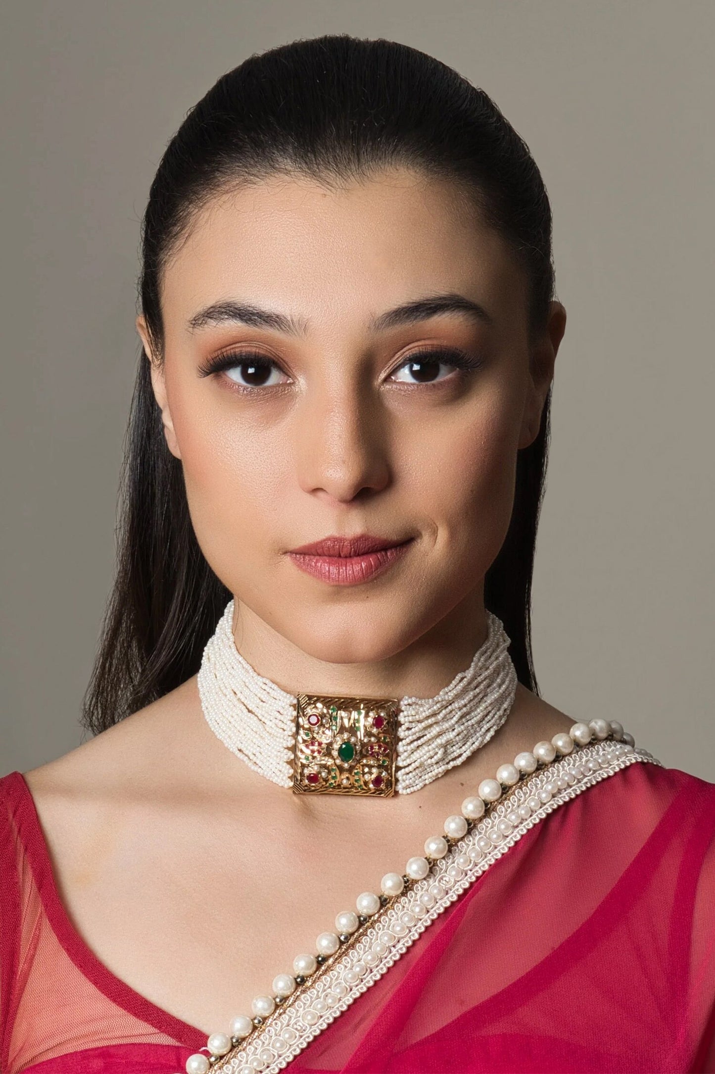 Adya Stone Studded Choker 