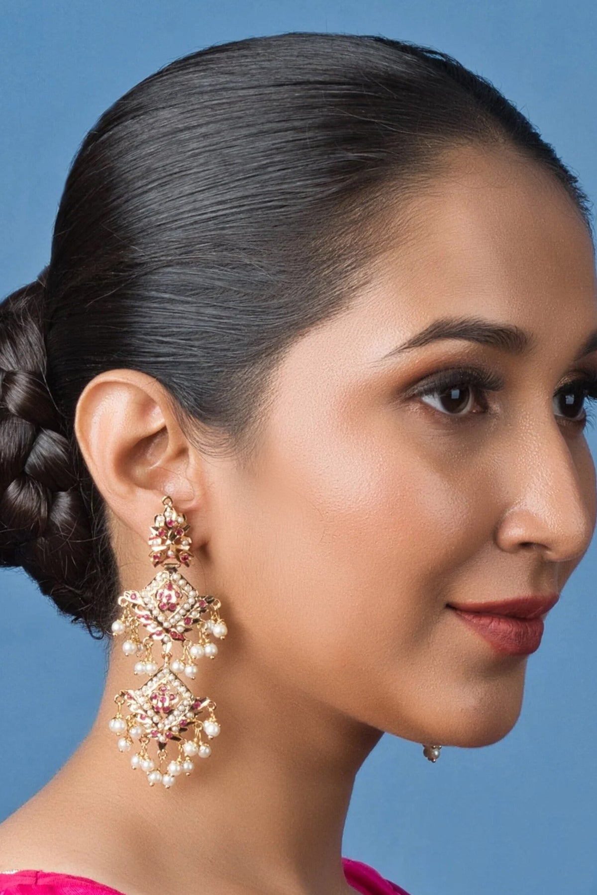 Inara Stone Studded Earrings 