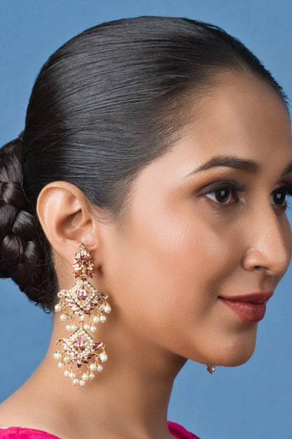 Inara Stone Studded Earrings 