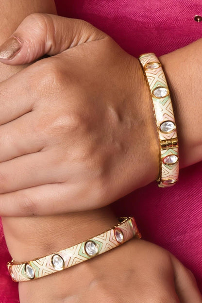 Sasha Elegance Meenakari Bangle-Single Pc 