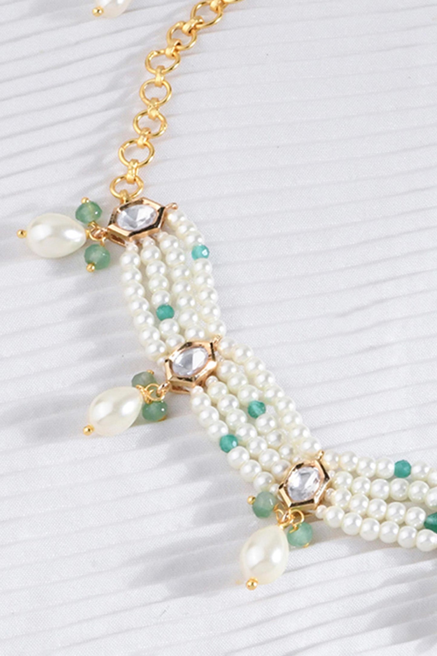 Pearl Multi Strand Necklace 