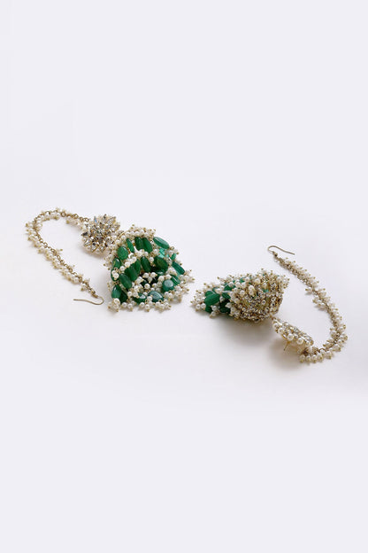 Floret Bloom Chandelier Jhumkas 