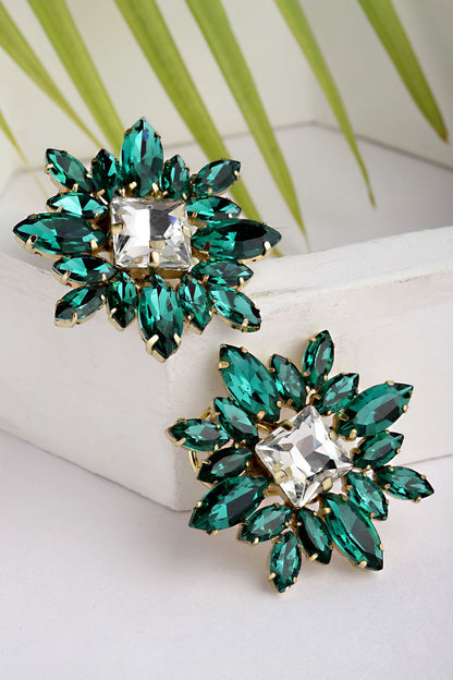 Starburst Crystal Studs 
