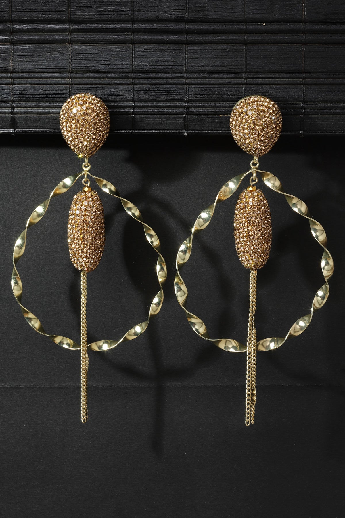 Twin Infinity Twirl Danglers 