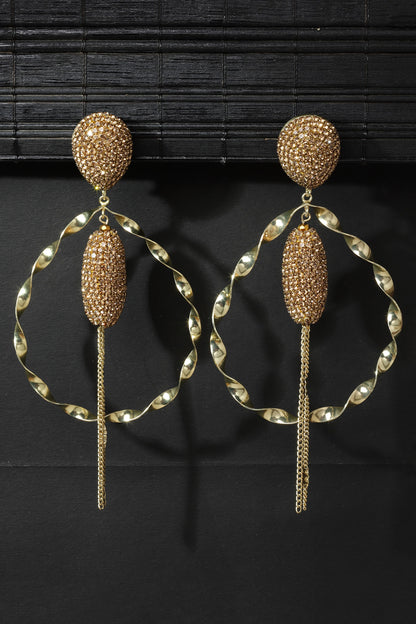 Twin Infinity Twirl Danglers 