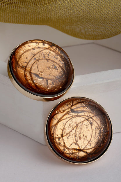 Copper Foil & Wire Work Resin Studs 