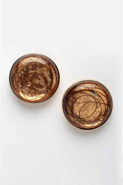 Copper Foil & Wire Work Resin Studs 