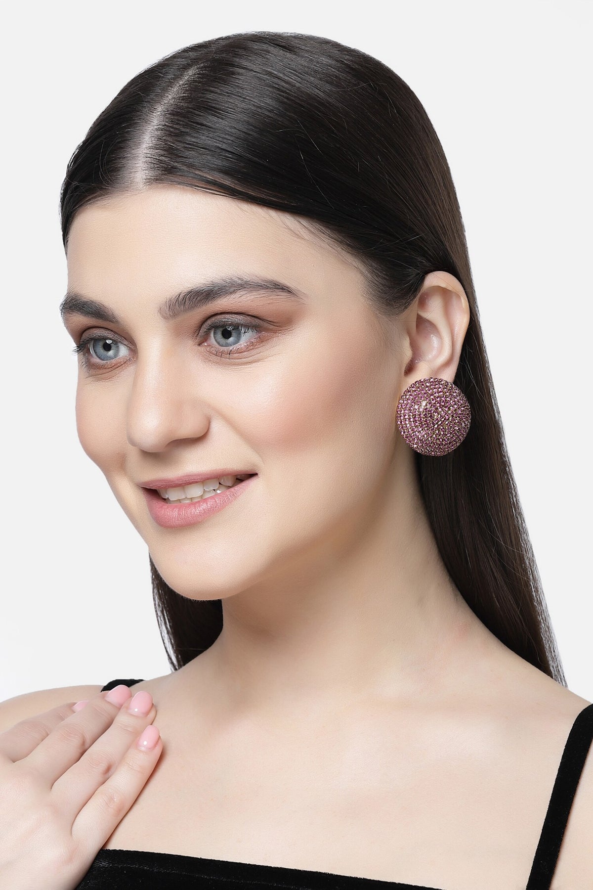 Crystal Embellished Studs 