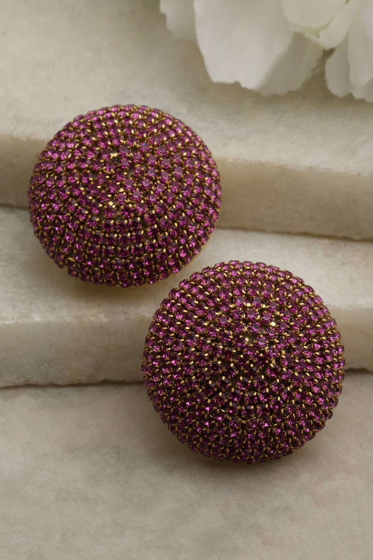 Crystal Embellished Studs 