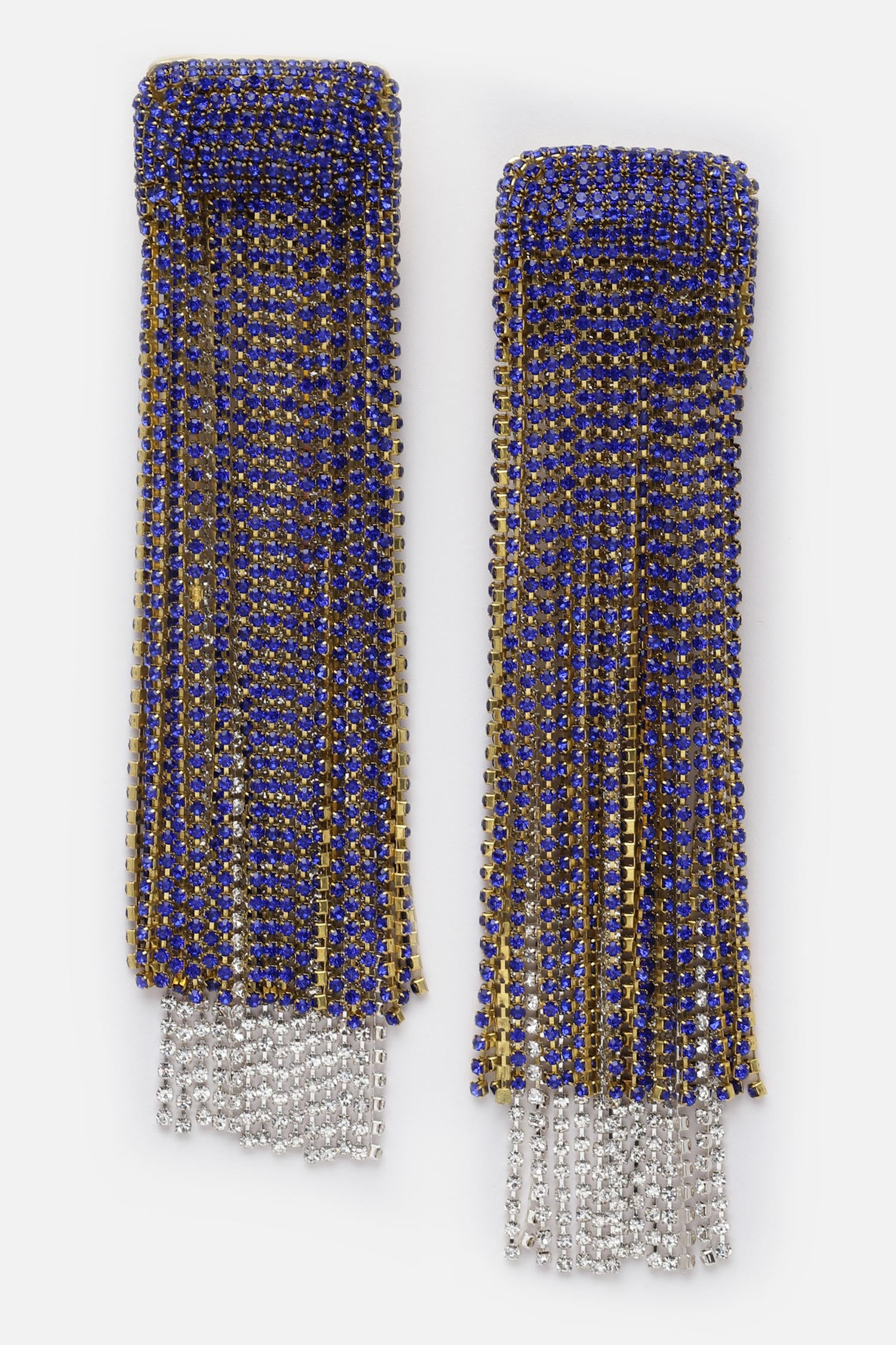 Crystal Embellished Cascading Earrings 