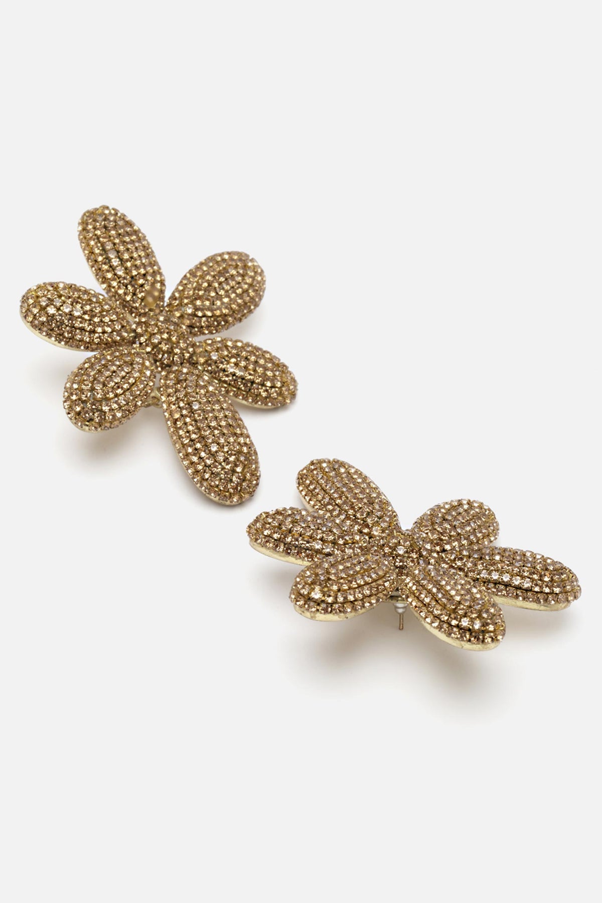 Daisy Crystal Embellished Studs 