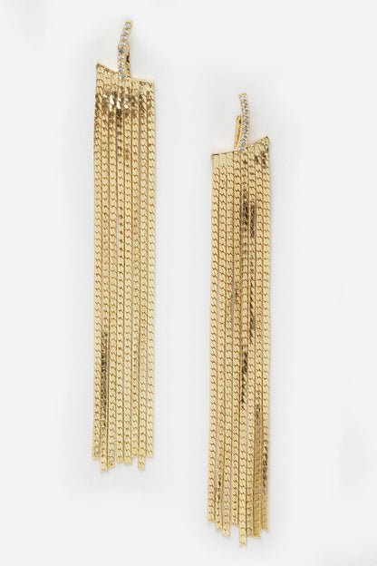 Chain Tassel Earrings 
