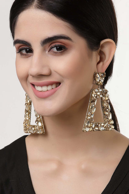 Trapezoidal Frame Earrings 