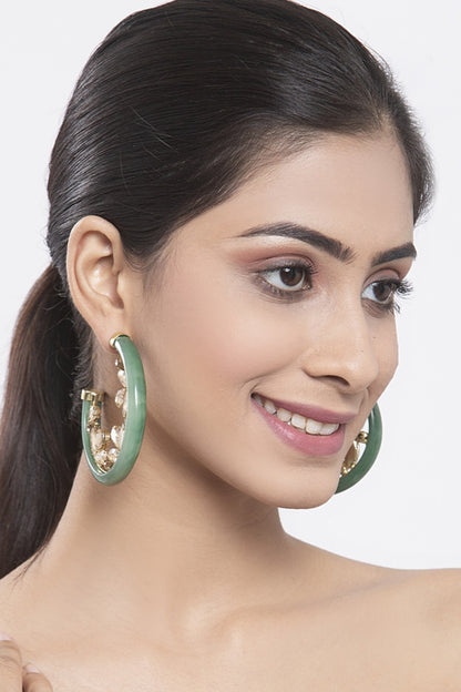 Half Hoop Earrings 