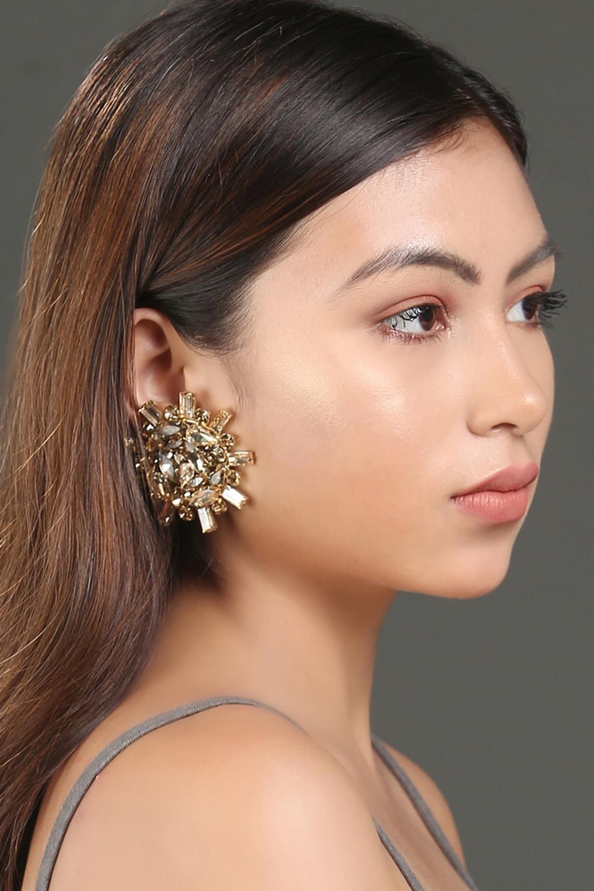 Crystal Embellished Studs 