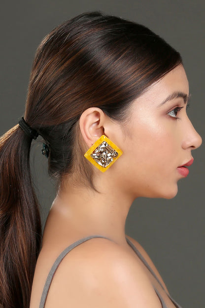 Diamond Shaped Studs 