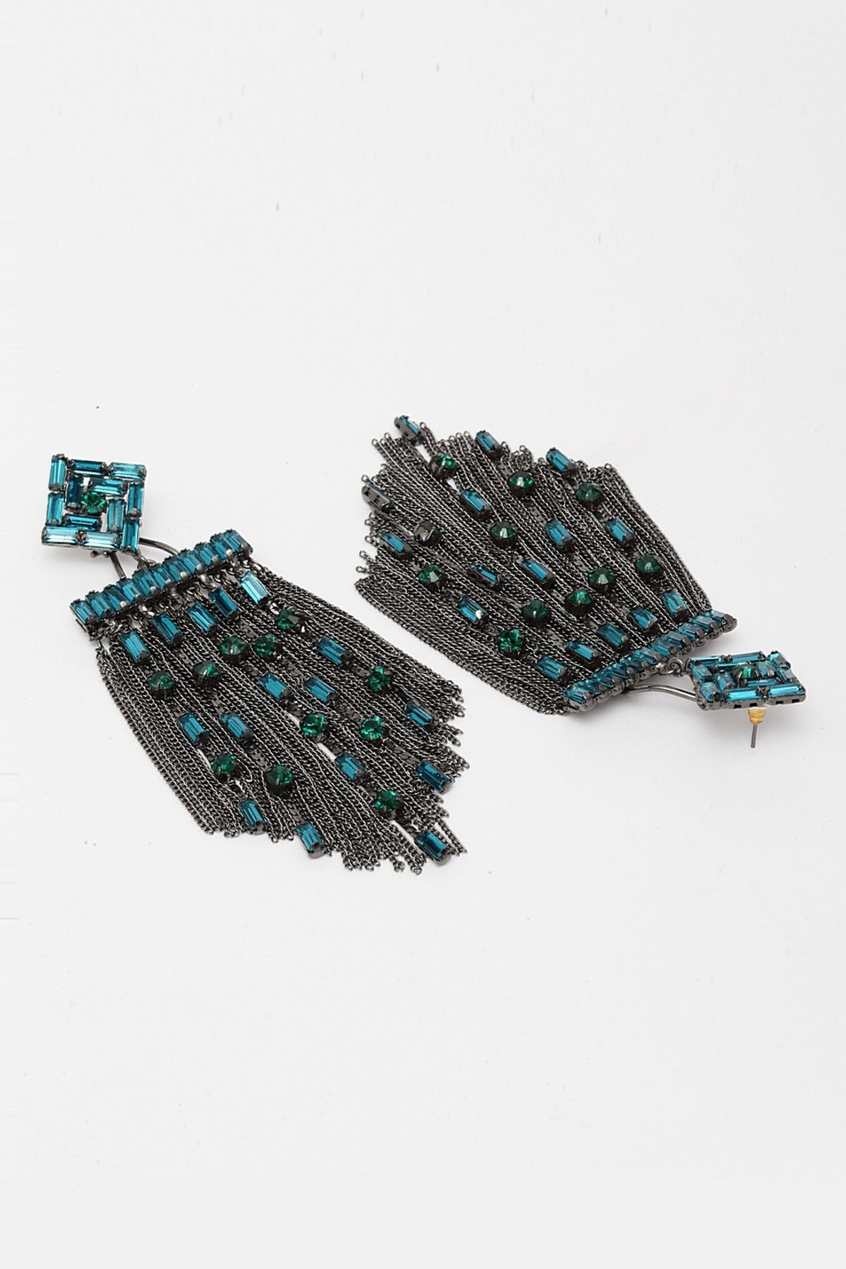 Crystal Waterfall Dangler Earrings 