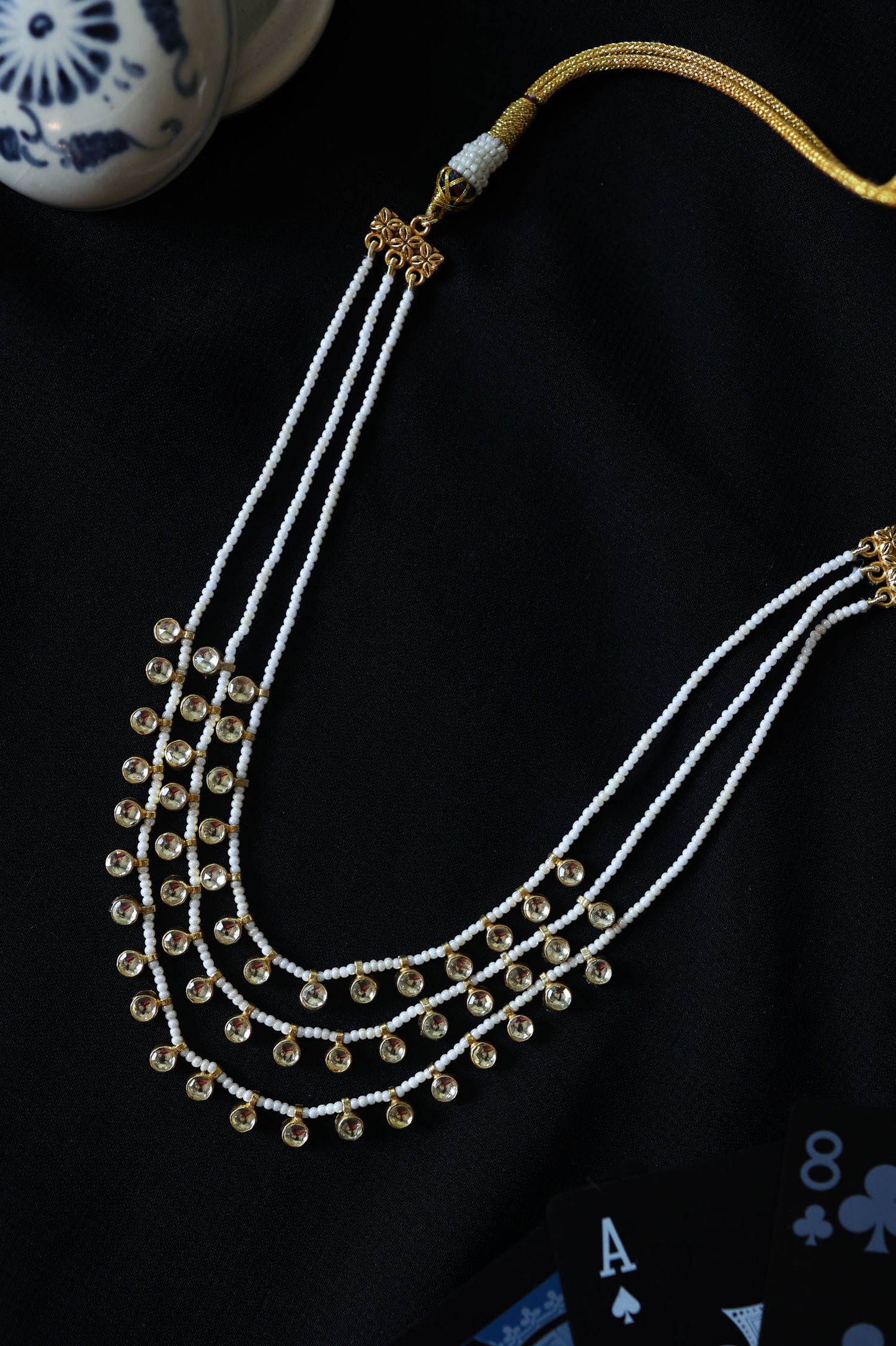 Kundan Studded Layered Necklace 