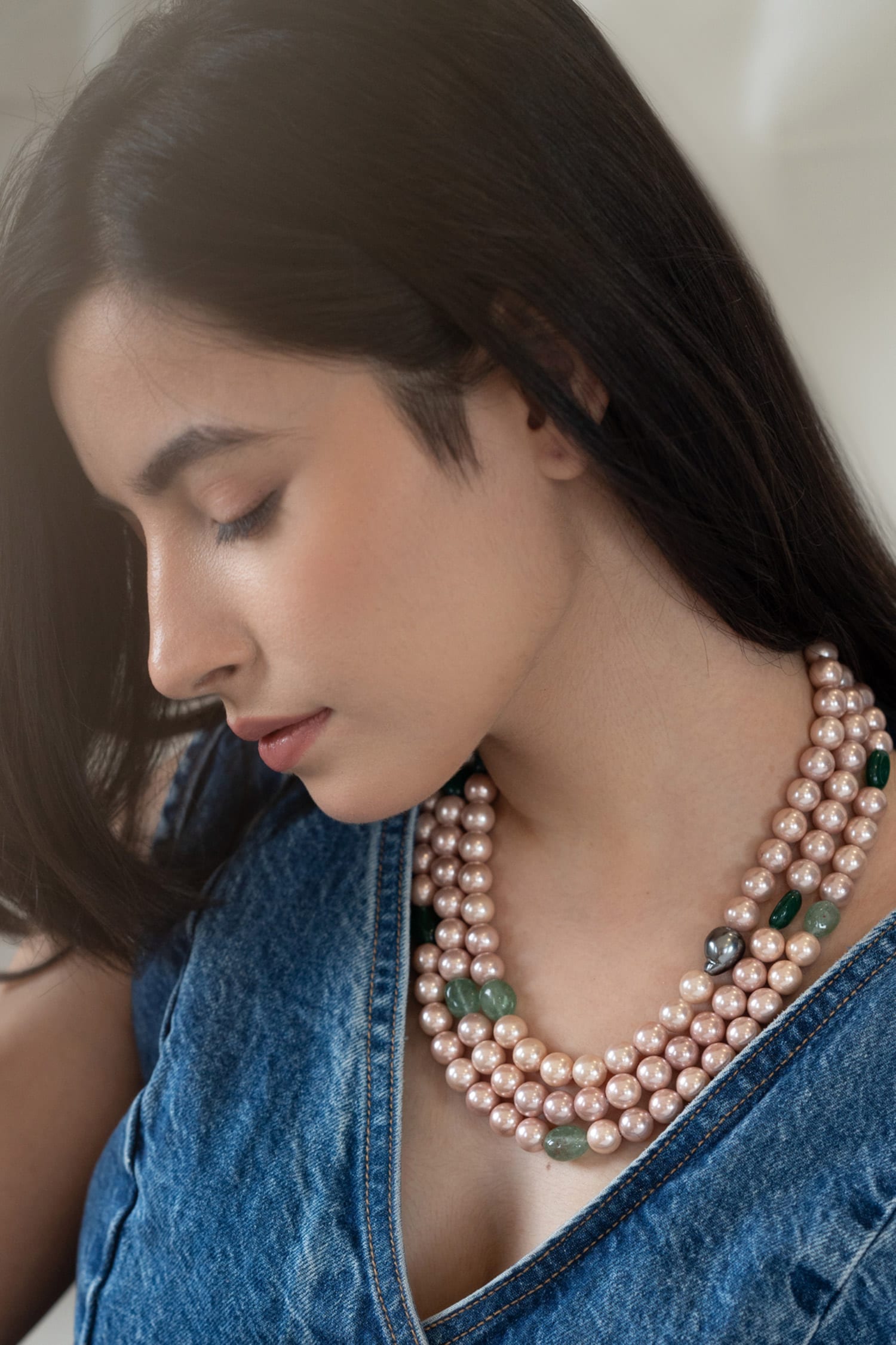Pearl Layered Necklace 