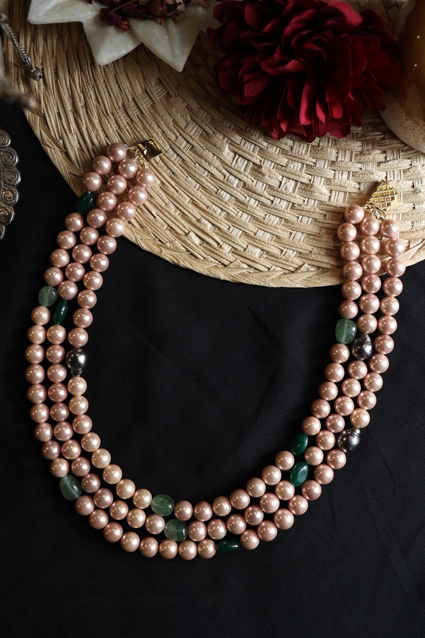 Pearl Layered Necklace 