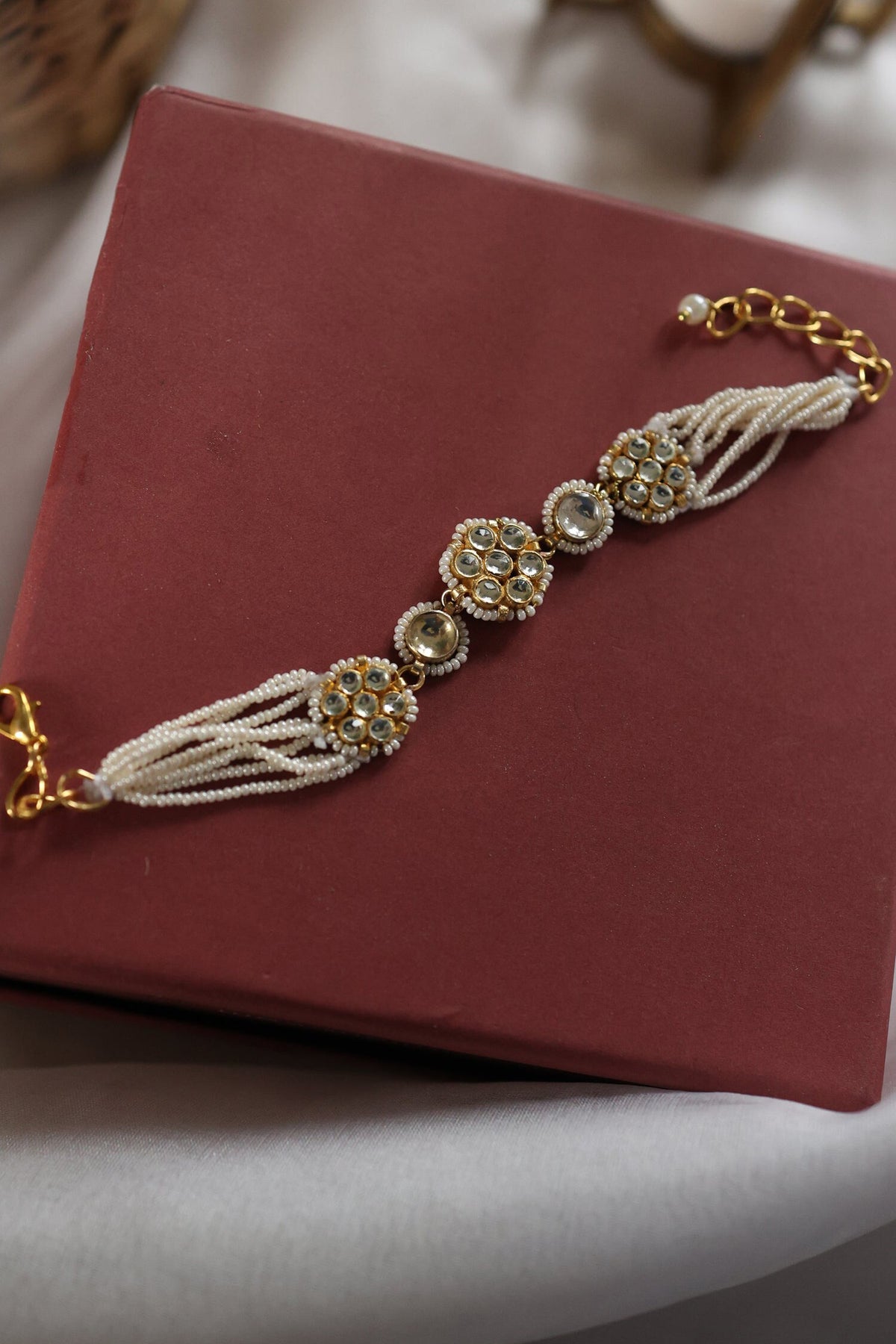 Kundan Embellished Bracelet 