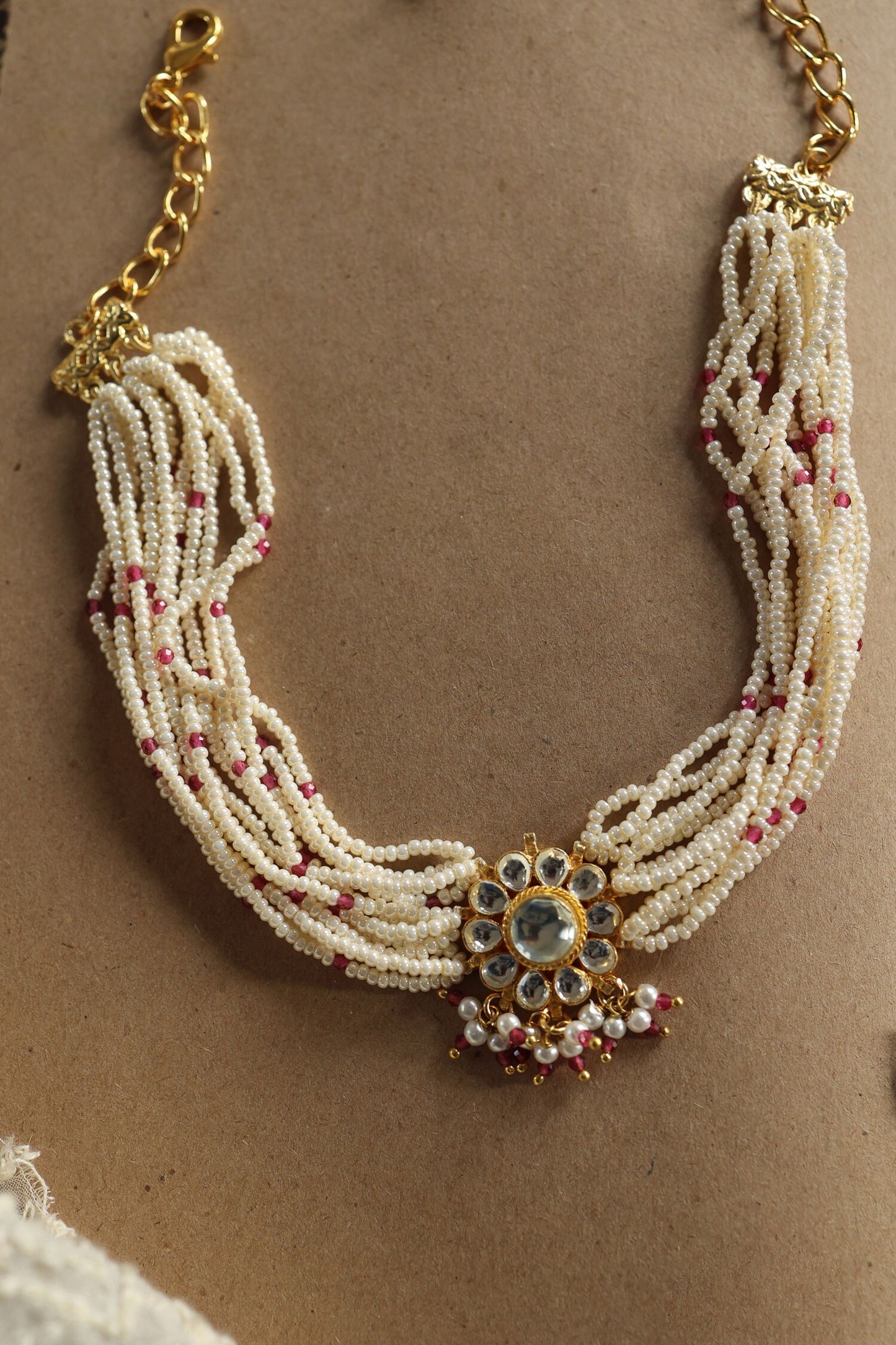 Pearl Studded Choker 