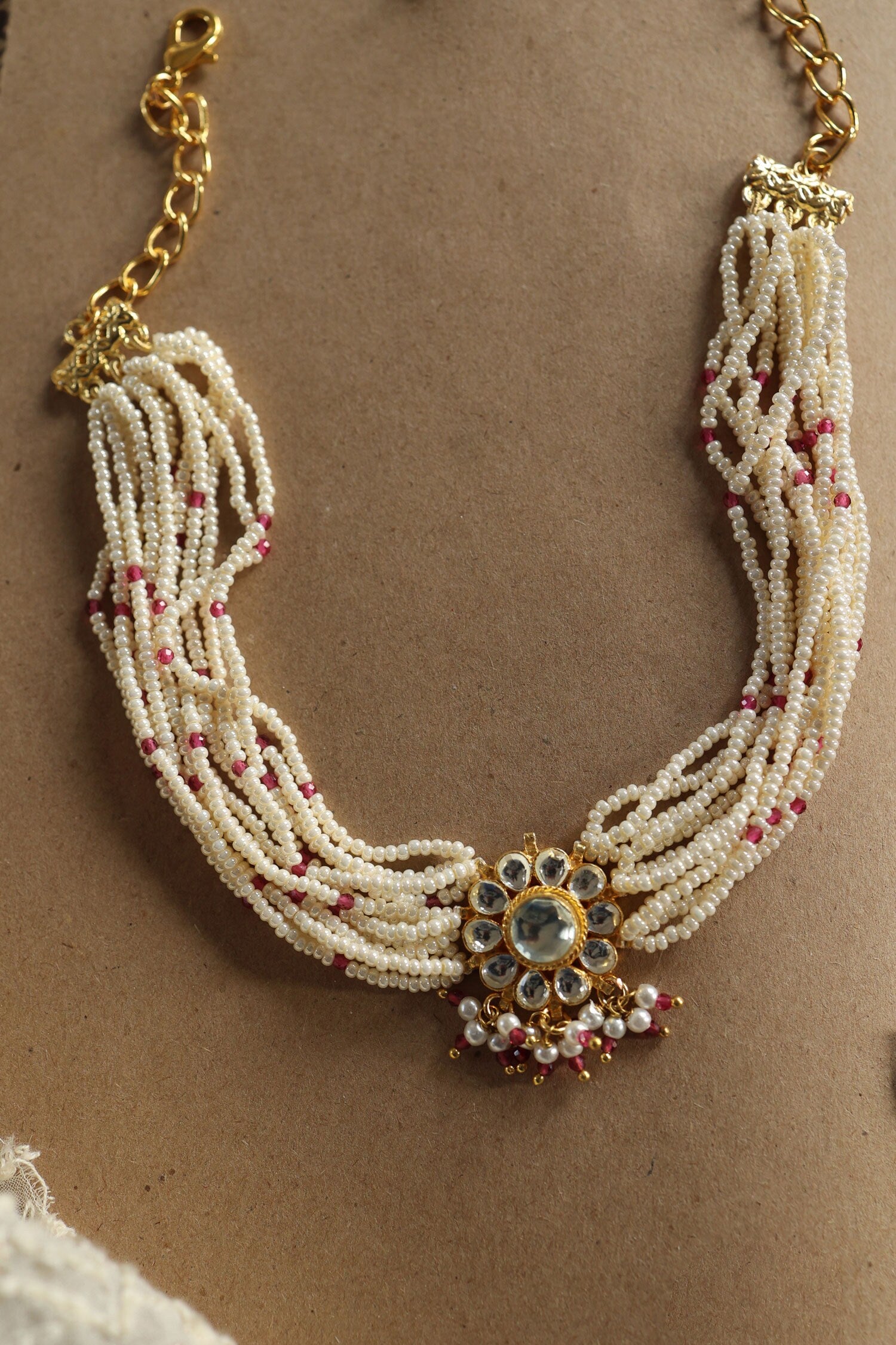 Pearl Studded Choker 