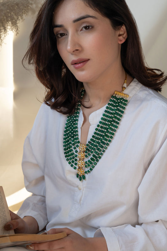 Kundan Studded Layered Necklace 