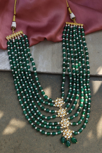 Kundan Studded Layered Necklace 
