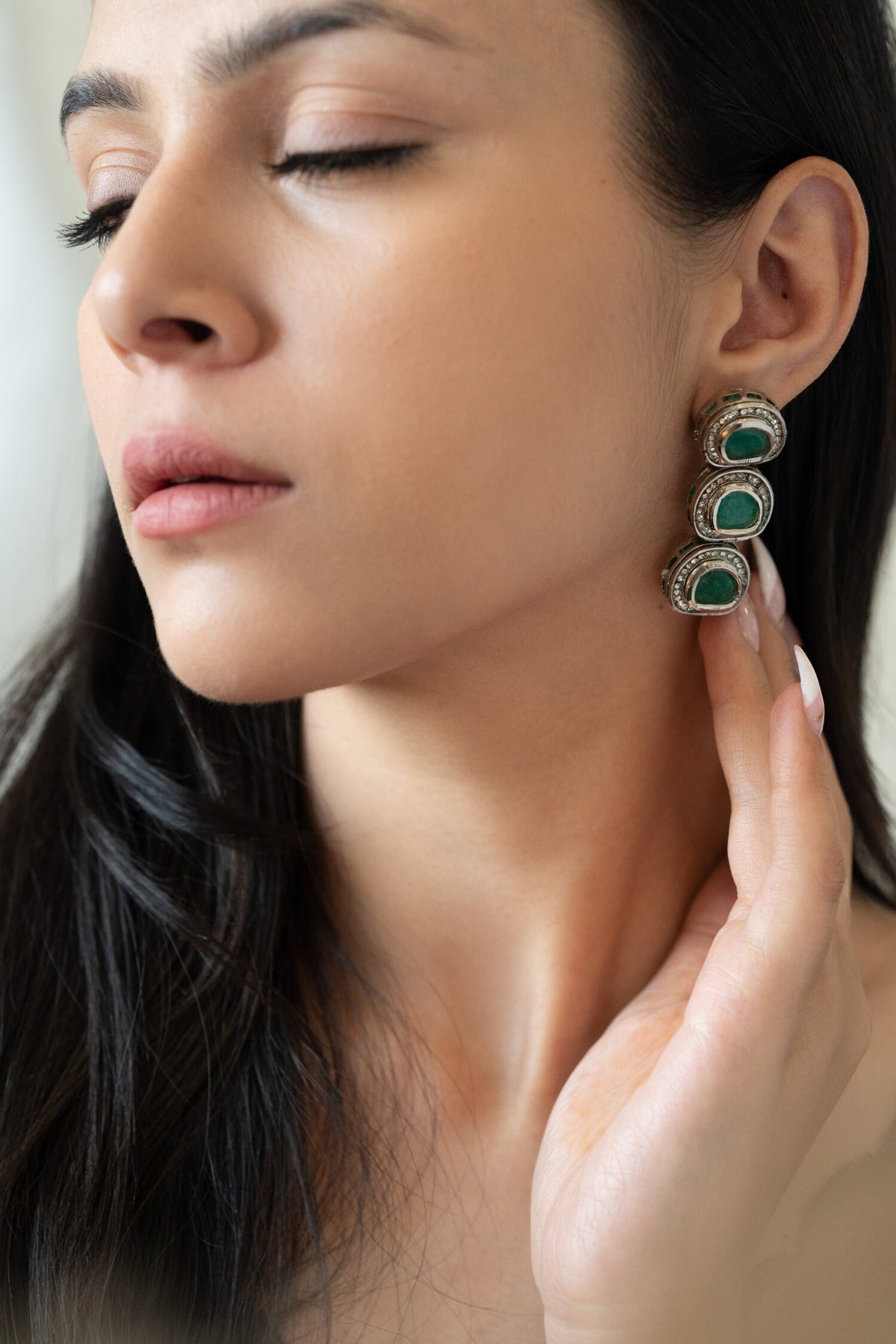 Kundan Embellished Earrings 