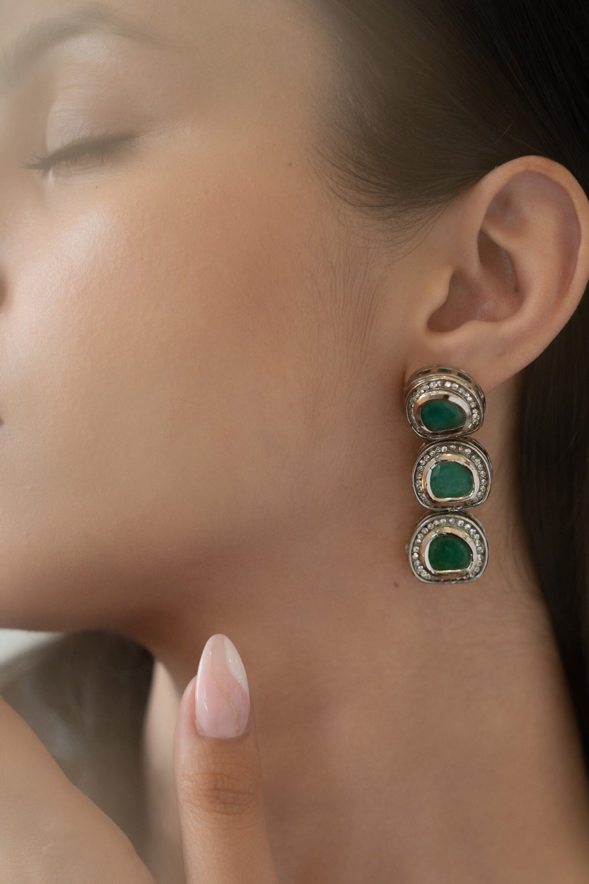 Kundan Embellished Earrings 