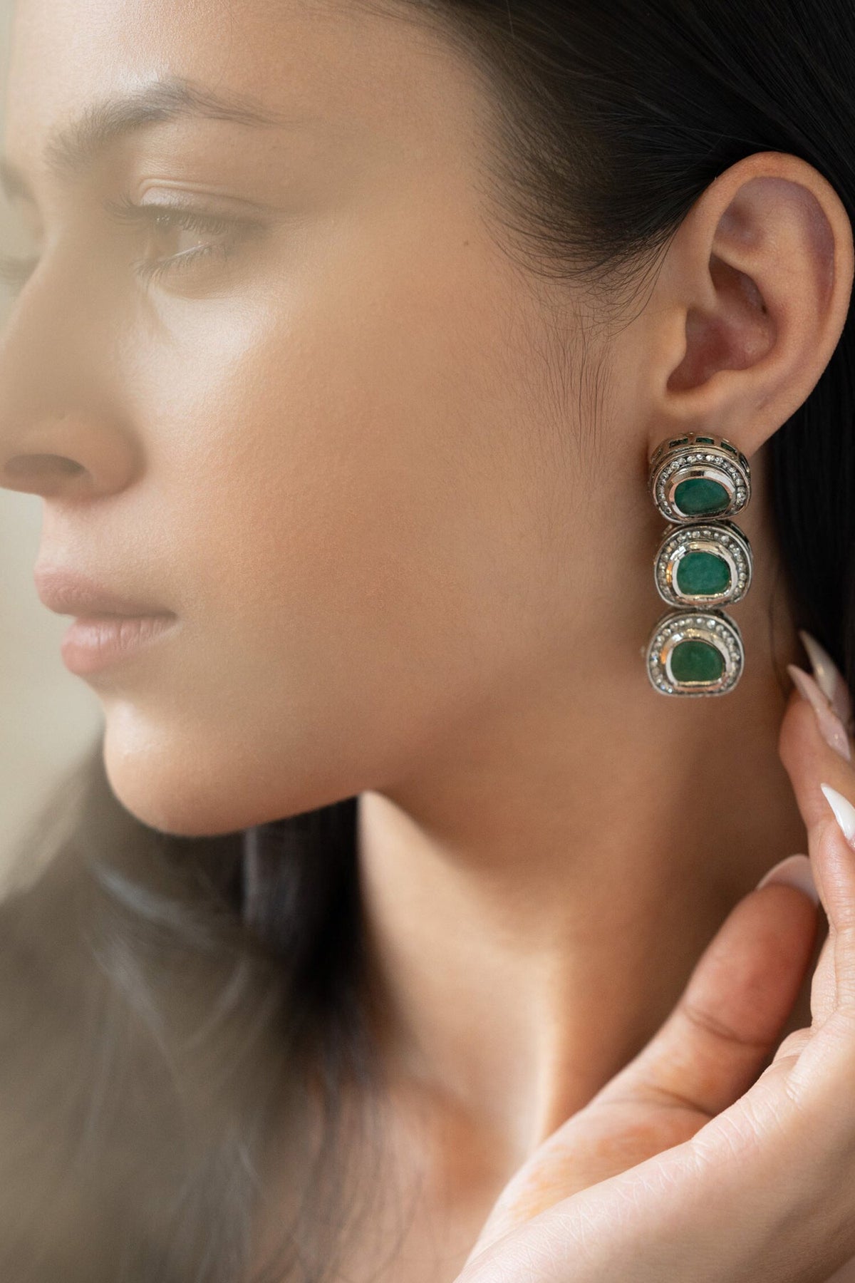 Kundan Embellished Earrings 