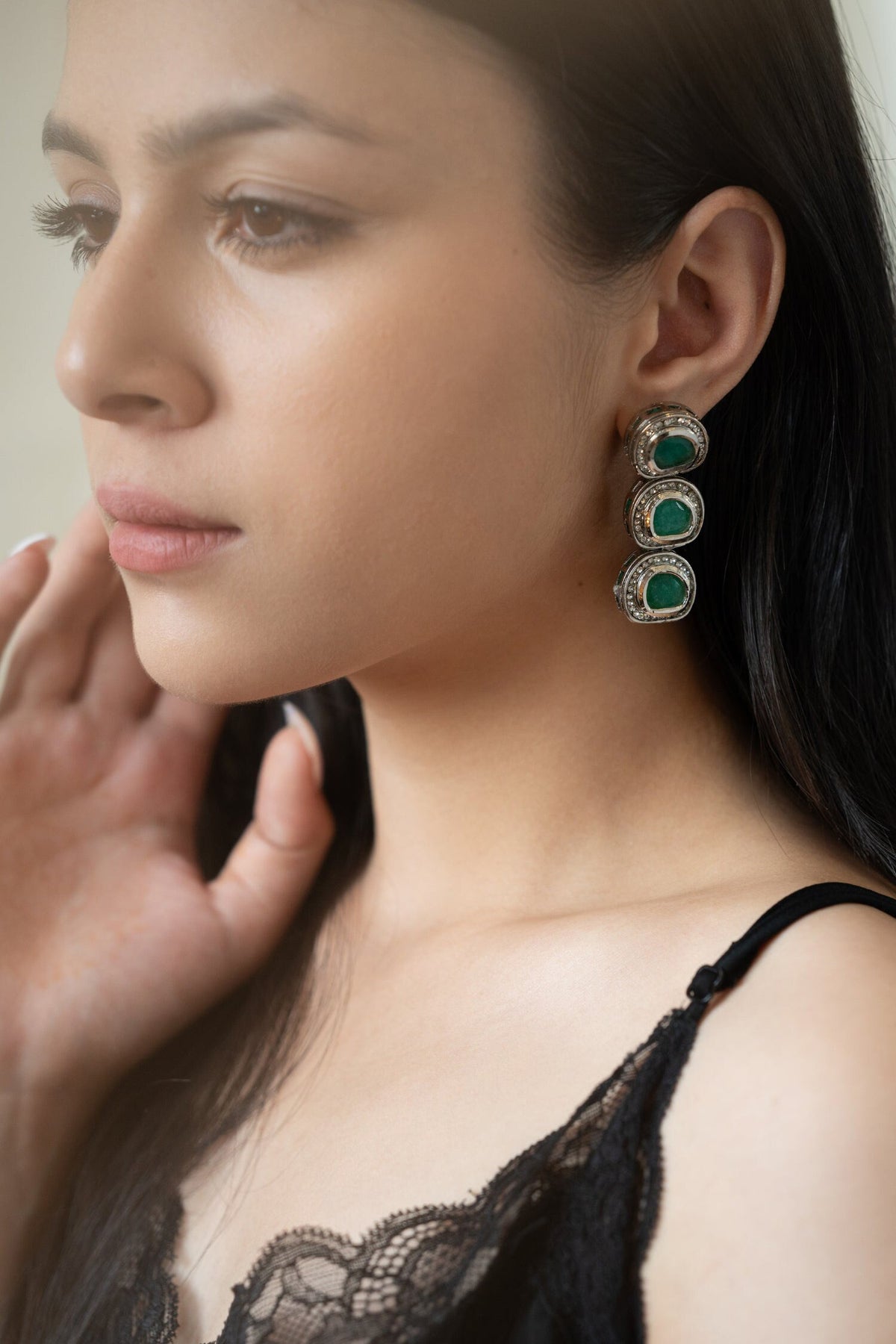 Kundan Embellished Earrings 