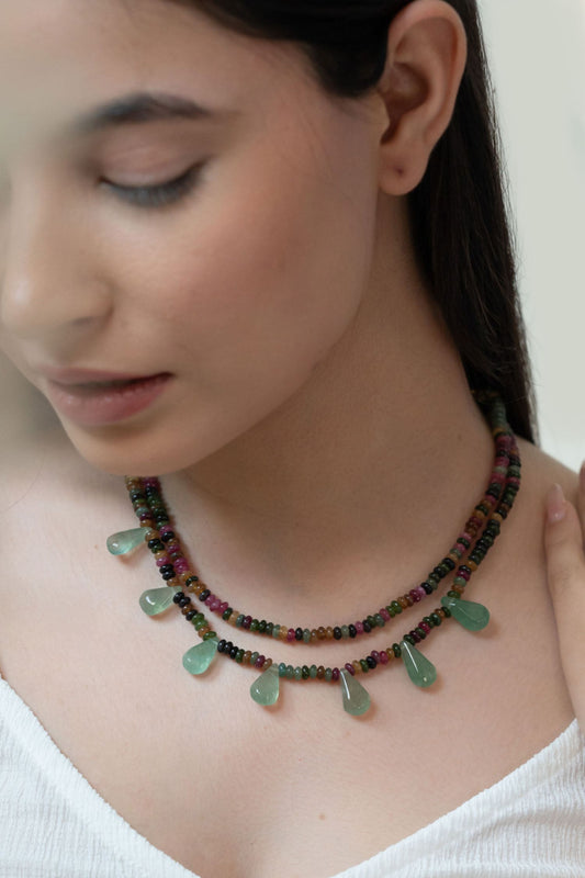 Stone Embellished Necklace 