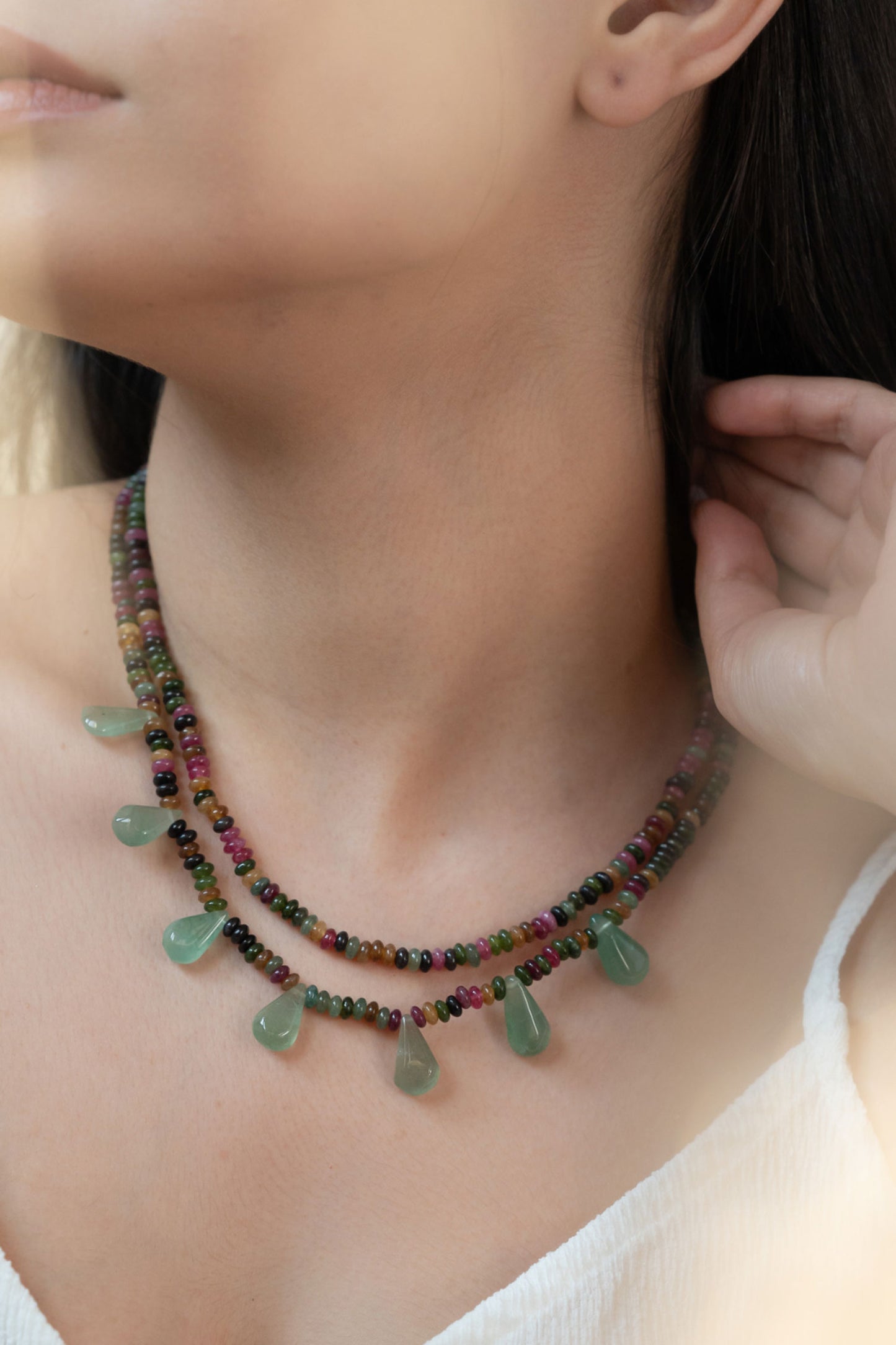 Stone Embellished Necklace 