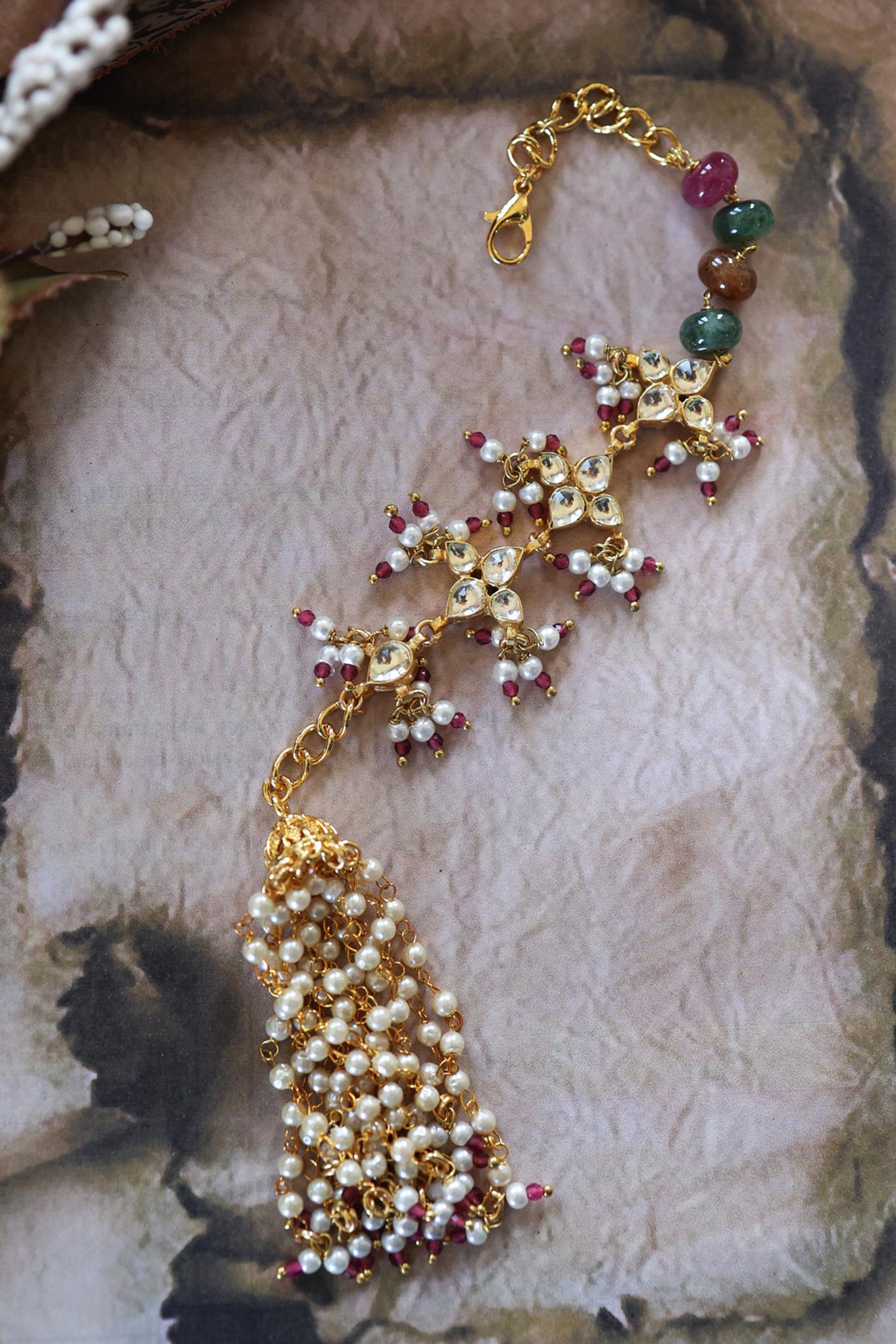Kundan Embellished Bracelet 