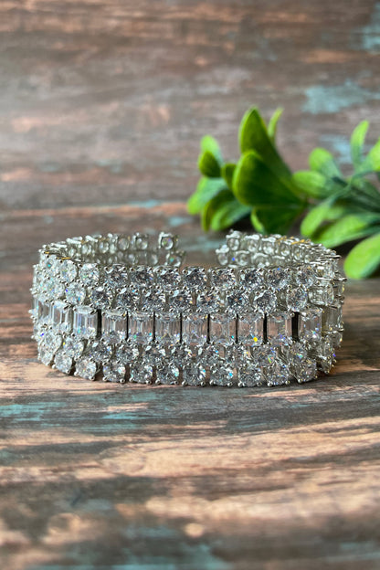Zircon Studded Bracelet 