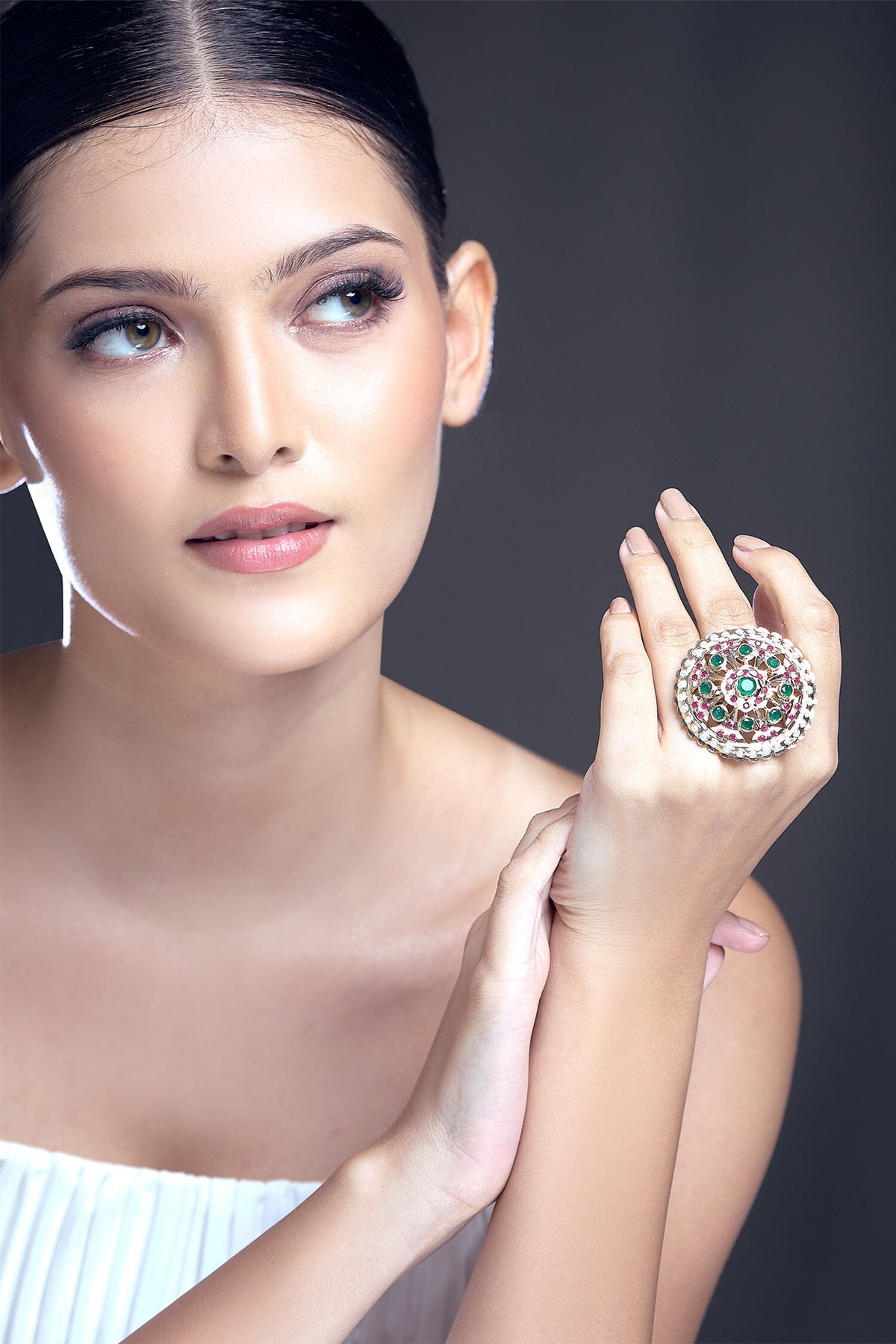 Stone Embellished Ring 