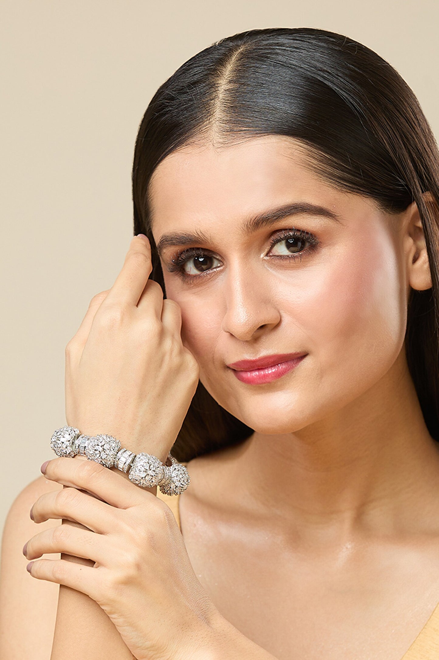 Lab Diamond Embellished Bracelet 